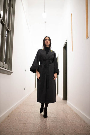 Open image in slideshow, Piper Black Coat
